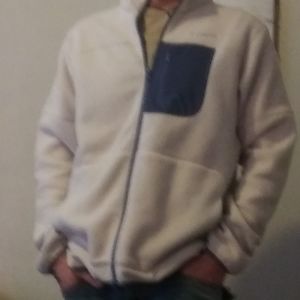 Columbia Menswear fleece zip up sweater- Men's L